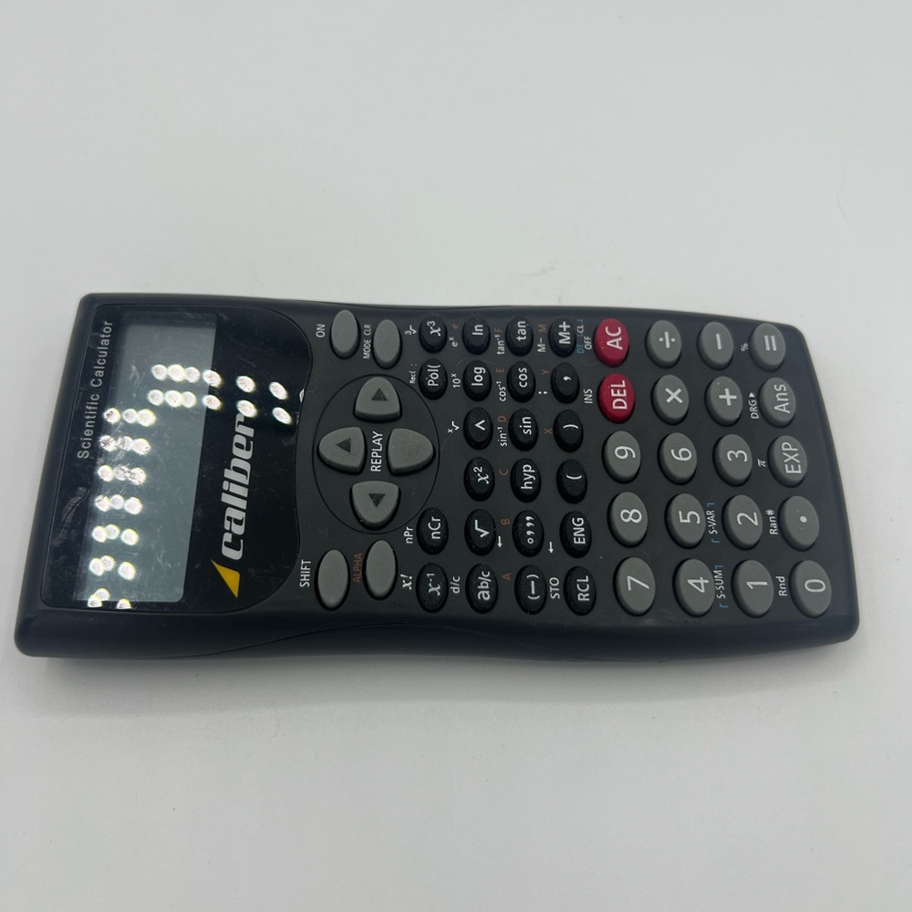 Caliber Scientific Calulator 10-Digit Display - With Protective Cover
